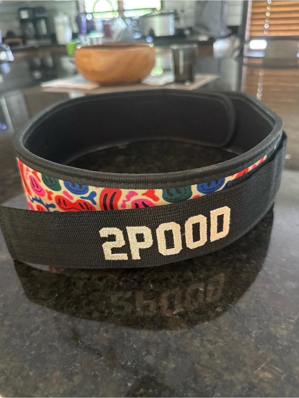 Brand New 2POOD 3” Petite Weightlifting Belt – Large – Dazed & Confused